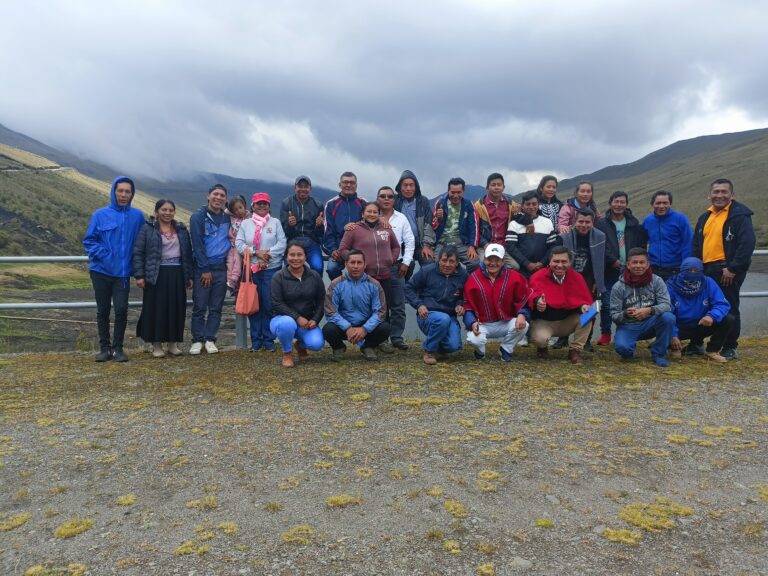 Intercambio comunidades Pilahuin